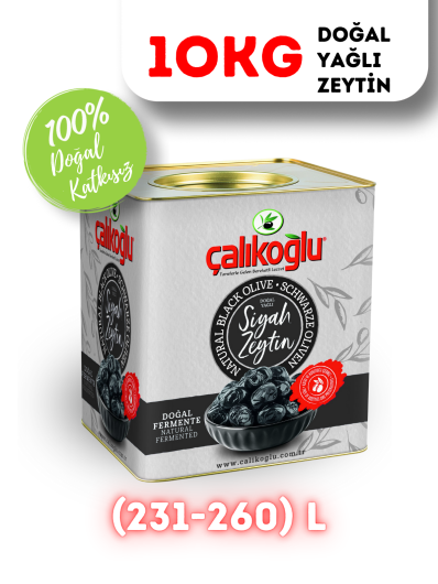 Çalıkoğlu Doğal Özel Özel Yağlı Gemlik Zeytin 10kg